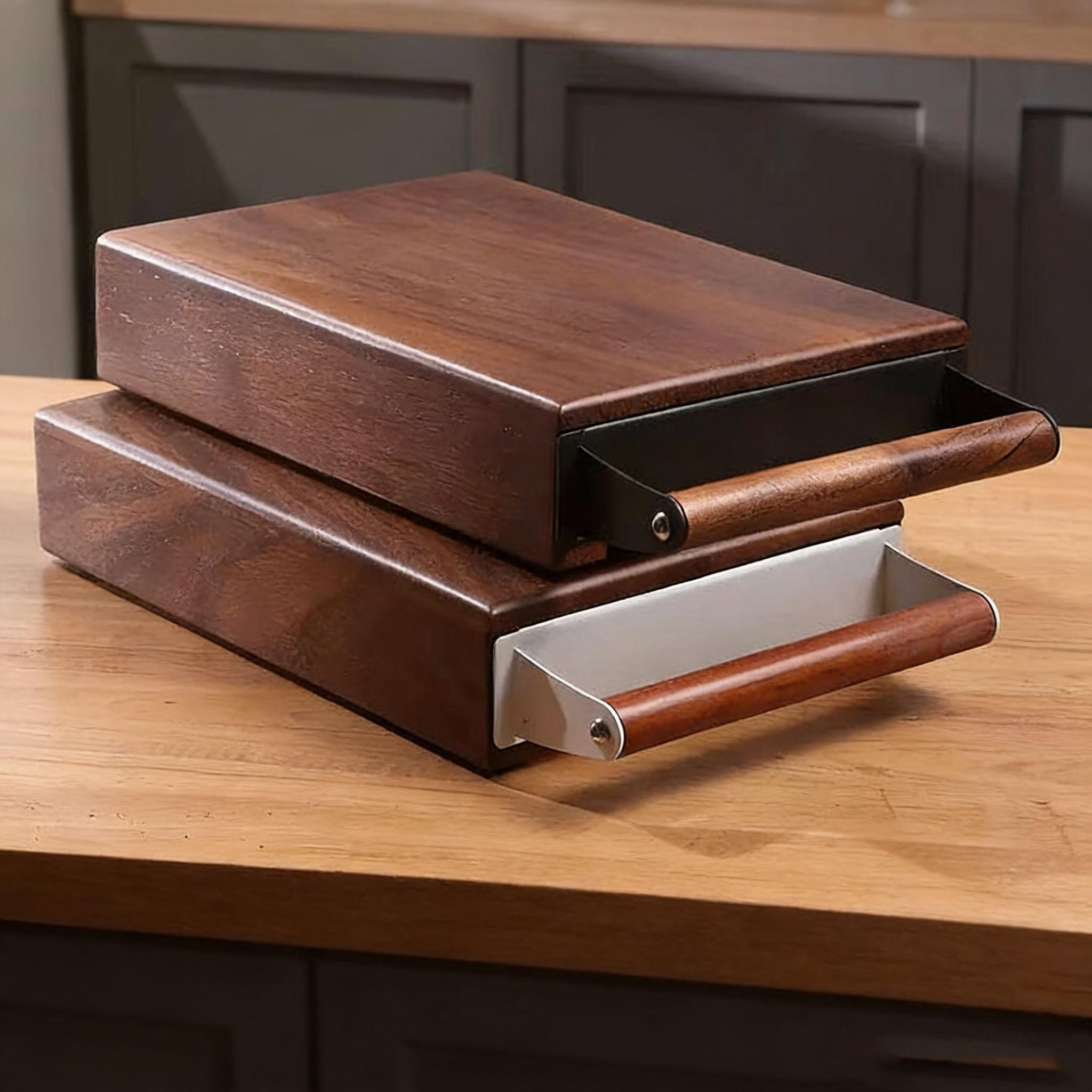 Coffee Knock Box - Contenitore per caffè in acciaio inossidabile,