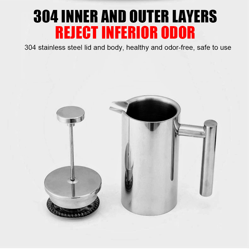 Caffettiera francese di grande - Coffee Equipment Camping recensione e prezzo