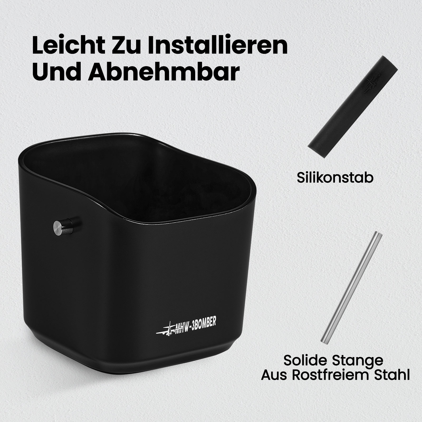 MHW-3BOMBER Knock Box 1.2L Cof - Coffee Knock Box recensione e prezzo